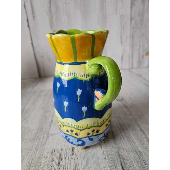 Cupcakes cartwheels hodges mini jug creamer flowers whimsical vintage - Picture 2 of 8